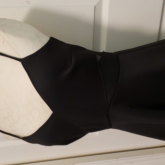 MYSTIC Black Mesh Panel Dress - Picture 2 of 7